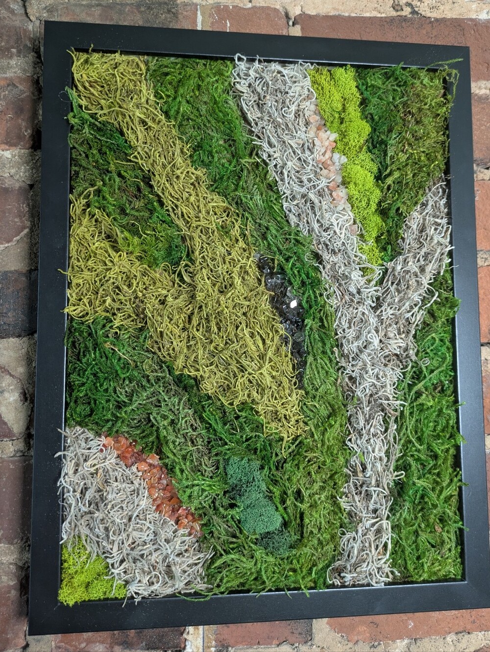 Crystal & Moss Original Wall Art "Courage #1" • 12x16
